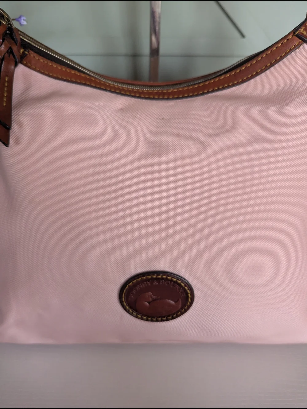 Dooney & Bourke Pink Shoulder Hobo Bag